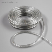 Световой шнур Luazon Lighting 10 мм, IP65, 10 м, 24 LED/м, 220 В, 8 режимов, свечение синее Световой шнур Luazon Lighting 10 мм, IP65, 10 м, 24 LED/м, 220 В, 8 режимов, свечение синее