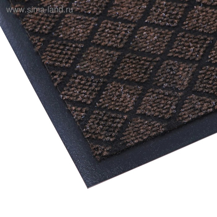 Коврик придверный влаговпитывающий &laquo;Галант&raquo;, 50&times;80 см, цвет коричневый