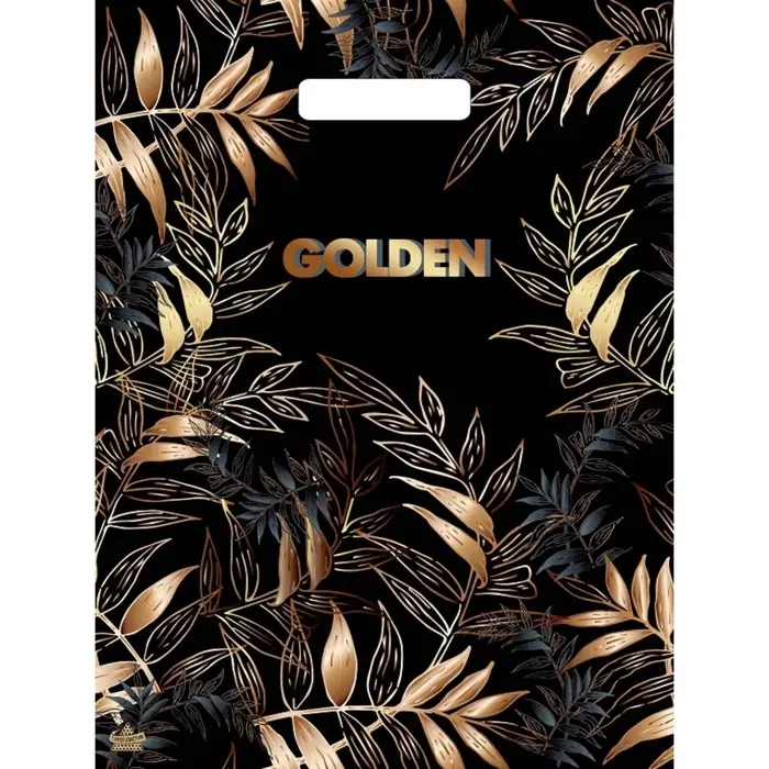 Пакет &laquo;Золотой лес&raquo;, полиэтиленовый, с вырубной ручкой, 40&times;31 см, 30 мкм