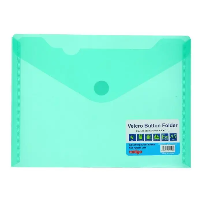 Папка А5 на липучке, МИКС