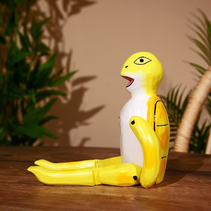 Сувенир "Черепашка" висячие лапки, дерево 25 см