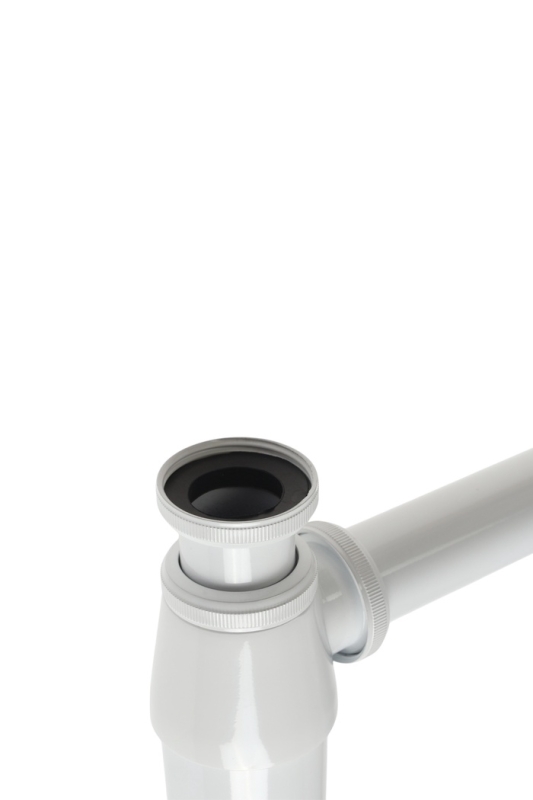 Сифон ZEIN engr, для раковины, бутылочный, 1 1/4 Сифон ZEIN engr, для раковины, бутылочный, 1 1/4" х 32 мм, цинк, белый