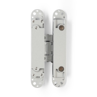 Петля скрытой установки LOCKLAND, 25х150 мм, с 3D-регулированием, цвет матовый хром