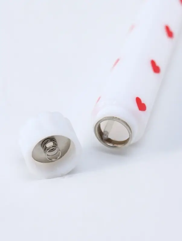 Свечи светодиодные "Античные. Сердечки" набор 2 шт 2хААА 2х2х27,5 см 2,5х7х32 см