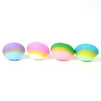 Мялка "Ракушка" с пастой, цвета МИКС