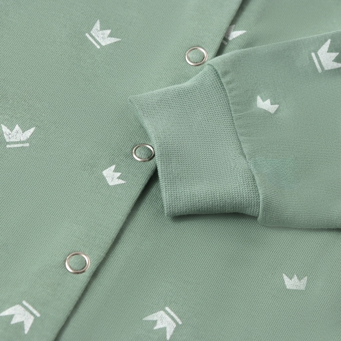 Кофточка детская MINAKU, цвет оливковый, рост 62-68 см