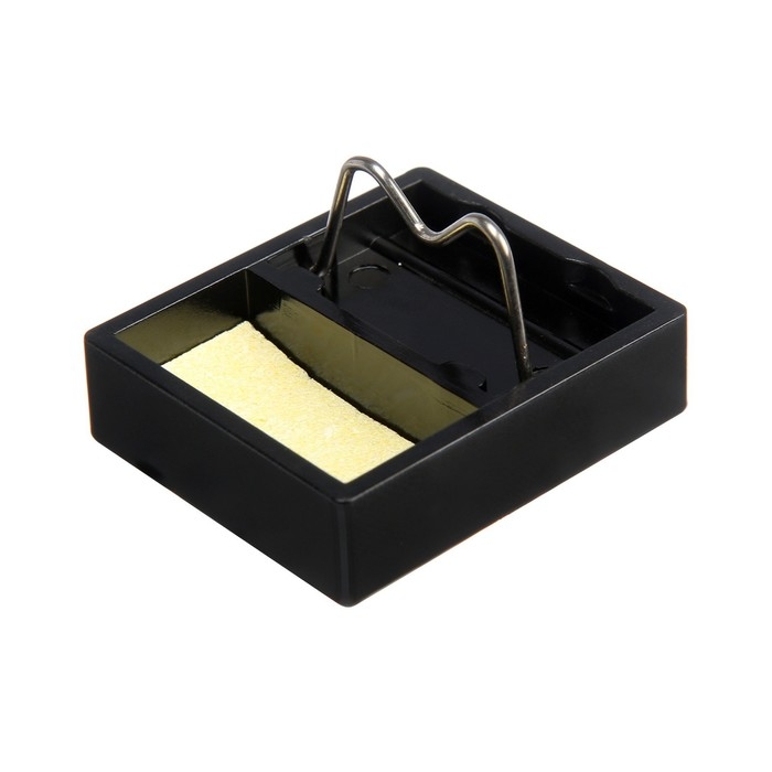 Подставка под паяльник ТУНДРА, с губкой для очистки жала Подставка под паяльник ТУНДРА, с губкой для очистки жала