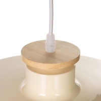 Светильник Timothy 1х40Вт Е27 пр-1м кремовый 32,5х32,5х12см