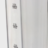 Башня пивная WoodPlast, 3 л, 18.5&times;18.5&times;54 см пластик, чёрная, коричневая