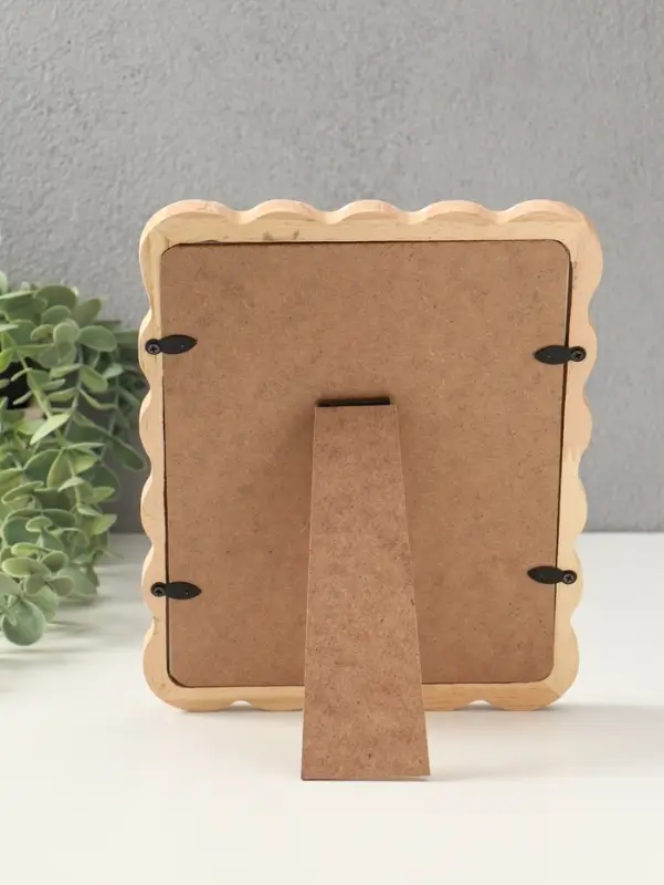 Фоторамка дерево 10х15 см с паспарту "Волна" 23,5х18,2х2 см