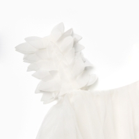 Платье для девочки MINAKU: PartyDress цв. белый, рост 128 см