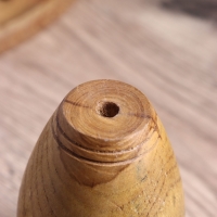 Ваза "Бьянка" дерево Джати, 9х9х15 см, цв. коричневый Ваза "Бьянка" дерево Джати, 9х9х15 см, цв. коричневый