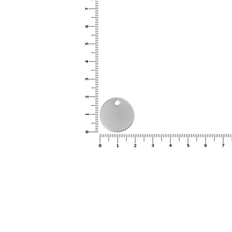 Шильдик металлический Alfa Sirkel, серебристый