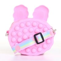 Сумка детская на молнии «Выбражулька», цвет розовый Сумка детская на молнии «Выбражулька», цвет розовый