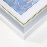 Фоторамка пластик "Офис 8" 10х15 см, серебро