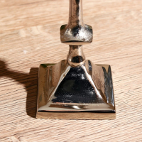 Подсвечник алюминий "Космос" на 1 свечу 7х7х23 см