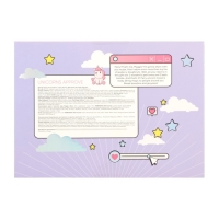 Подарочный набор косметики Unicorns Approve "Maggie" (туалетная вода,10 мл 2 шт + бомбочка для ванны 2 шт)