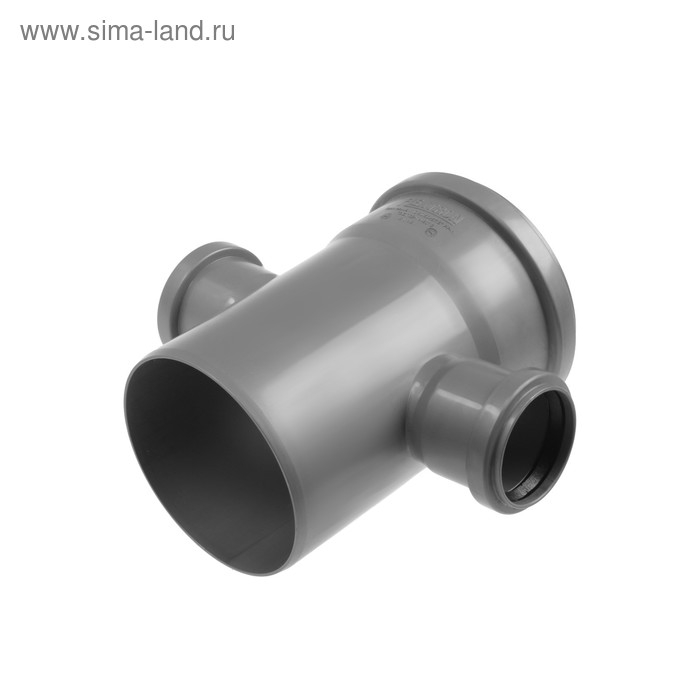 Крестовина канализационная FLEXTRON, 110х50х50 мм, внутренняя, 90&deg;, одноплоскостная, правая