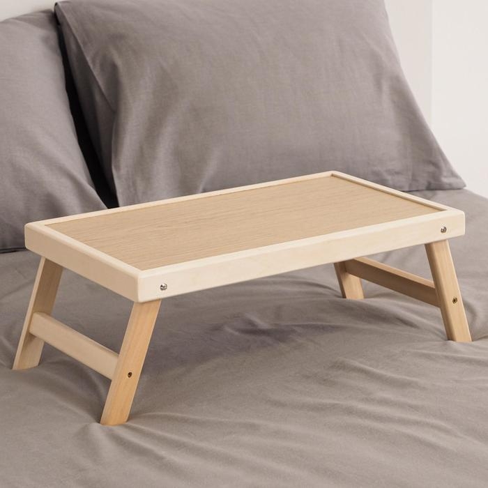 Столик для завтрака складной, 50&times;30см, цвет орех сонома