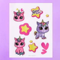 Набор детской косметики с наклейками &laquo;Волшебной девочке&raquo;, тени, блеск для губ