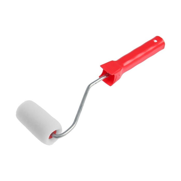 Валик ЛОМ, поролон, 65 мм, рукоятка d=6 мм, D=16 мм, 2 запасных шубки Валик ЛОМ, поролон, 65 мм, рукоятка d=6 мм, D=16 мм, 2 запасных шубки