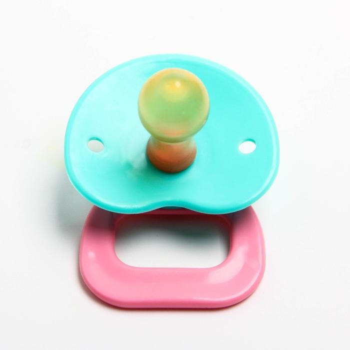 Соска - пустышка латексная классическая &laquo;Вишенка&raquo;, от 0 мес., цвет МИКС