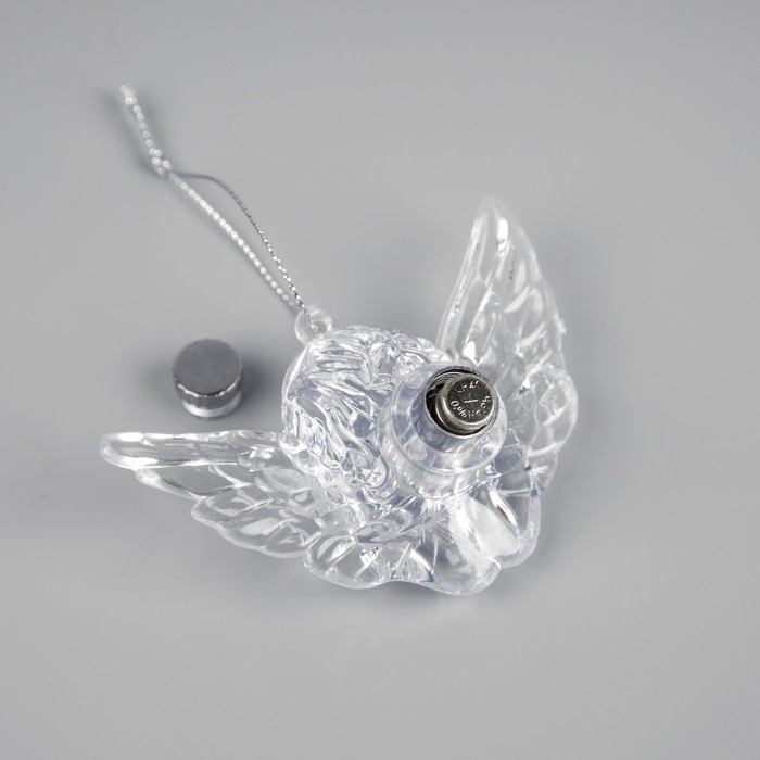 Ёлочная игрушка &laquo;Ангел&raquo;, от батареек, свечение мульти (RGB)