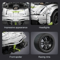 Конструктор Техно &laquo;Спорткар&raquo;, 4346 деталей, масштаб 1:8