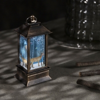 Светодиодная фигура «Фонарь с оленем» 5.5 × 13 × 5.5 см, пластик, батарейки AG13х3 (в комплекте), свечение тёплое белое Светодиодная фигура «Фонарь с оленем» 5.5 × 13 × 5.5 см, пластик, батарейки AG13х3 (в комплекте), свечение тёплое белое