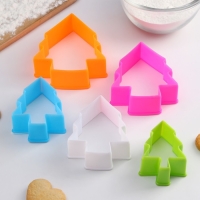 Набор форм для вырезания печенья новогодний Доляна &laquo;Ёлочка&raquo;, 5 шт