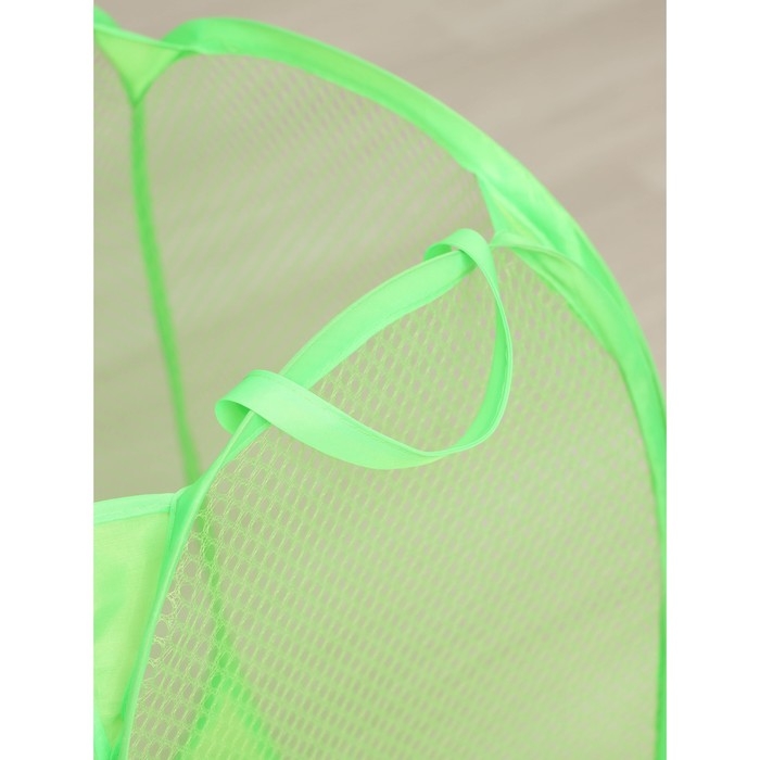 Корзина для игрушек Доляна, складная, 36&times;36&times;58 см, цвет МИКС