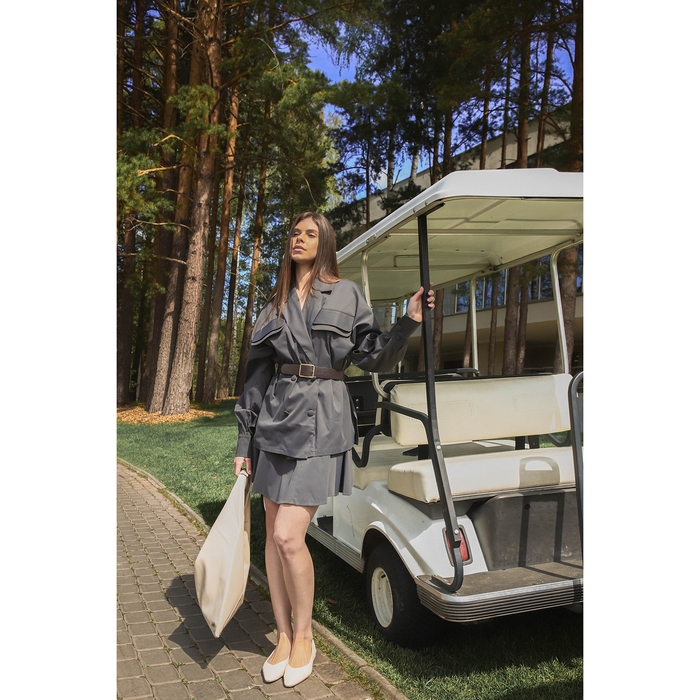 Сумка женская шопер на магните, цвет бежевый Сумка женская шопер на магните, цвет бежевый