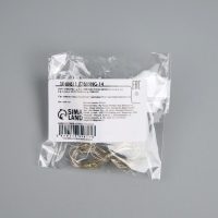 Гирлянда «Нить» 1 м роса. IP20, нить серебристая, 10 LED, 4.6 В, AG13x3 (в комплекте), 3 режима, свечение зелёное Гирлянда «Нить» 1 м роса. IP20, нить серебристая, 10 LED, 4.6 В, AG13x3 (в комплекте), 3 режима, свечение зелёное