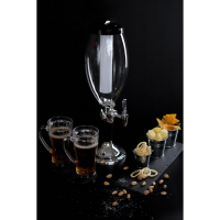 Башня пивная &laquo;Вавилон стиль&raquo;, 3 л, цвет коричневый