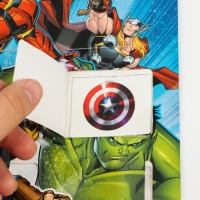 Адвент-календарь &laquo;Мстители&raquo;, с детскими татуировками &mdash; 18 шт., MARVEL