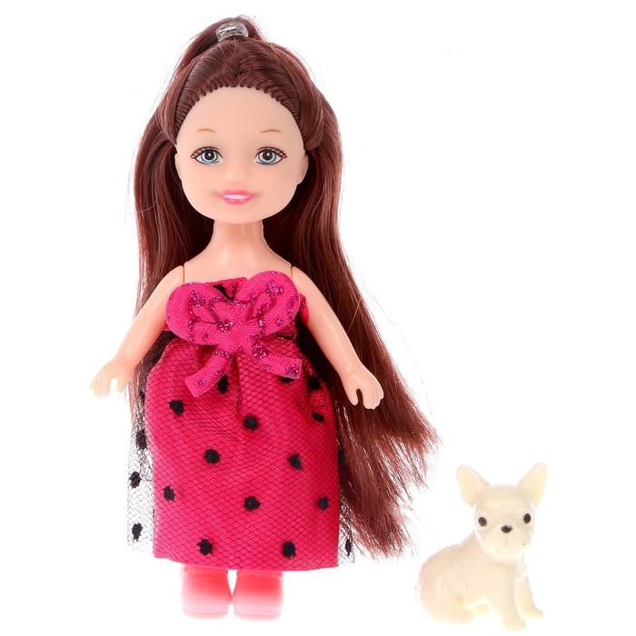 Кукла малышка &laquo;Кто соседи?&raquo; с питомцем, МИКС