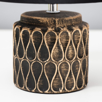 Лампа настольная 32166/1 E14 40Вт черный с золотой патиной 20х20х28 см RISALUX Лампа настольная 32166/1 E14 40Вт черный с золотой патиной 20х20х28 см RISALUX