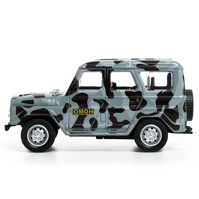 Машина металлическая &laquo;УАЗ Hunter. ОМОН&raquo;, инерция, 1:43