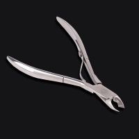 Кусачки маникюрные для кутикулы &laquo;Premium&raquo;, 10,2 см, длина лезвия - 6 мм, на блистере, цвет серебристый