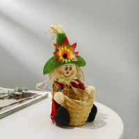 Подставка для цветов, на 1 горшок, d = 7,5 см, h = 7,5 см, МИКС, «Пугало», Greengo Подставка для цветов, на 1 горшок, d = 7,5 см, h = 7,5 см, МИКС, «Пугало», Greengo