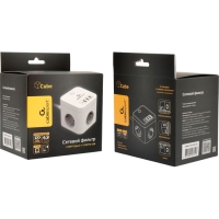 Сетевой фильтр Cablexpert Cube CUBE-3-CU3-W-1.5, 3р, 10А, 1xType-C PD, 3xUSB,1.5м, ур.защ.4+ 1030904 Сетевой фильтр Cablexpert Cube CUBE-3-CU3-W-1.5, 3р, 10А, 1xType-C PD, 3xUSB,1.5м, ур.защ.4+ 1030904