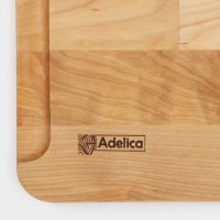 Поднос-подставка Adelica «Чайная станция», на 2 персоны, с потайными ручками, 40×18×1,8 см, берёза Поднос-подставка Adelica «Чайная станция», на 2 персоны, с потайными ручками, 40×18×1,8 см, берёза