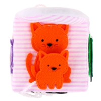 Кубик &laquo;Бизикубик.Чей малыш&raquo;, МИКС