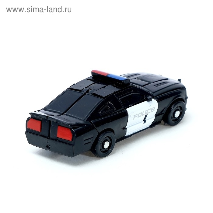 Робот &laquo;Полицейский&raquo;, трансформируется