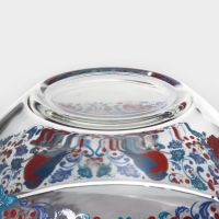 Салатник &laquo;Снегири на рябине&raquo;, стеклянный, 900 мл