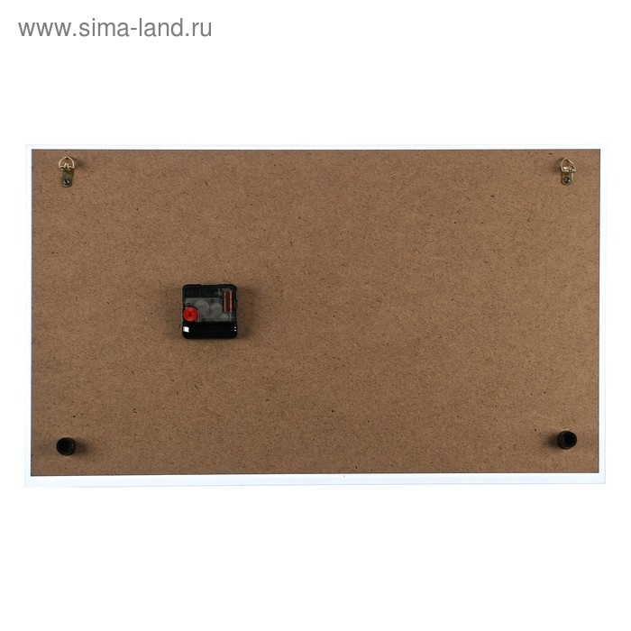 Часы настенные: Цветы, бесшумные, 35 х 60 см