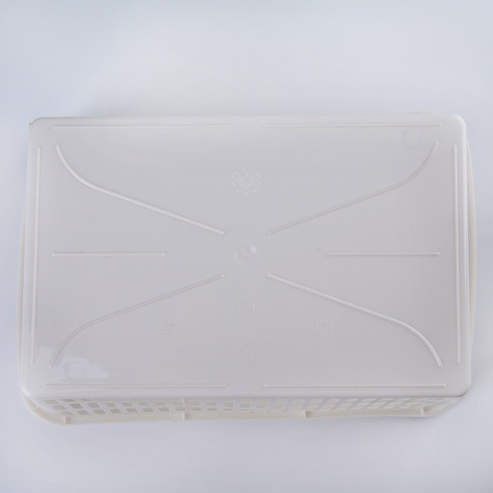 Корзина для хранения Полимербыт, пластик, 30&times;20&times;10 см, МИКС