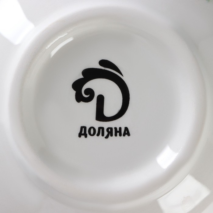 Миска фарфоровая Доляна &laquo;Зайка&raquo;, 250 мл, d=11,3 см