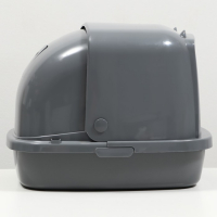 Туалет закрытый &laquo;Айша&raquo; 53 х 41 х 40 см,  серый FIX