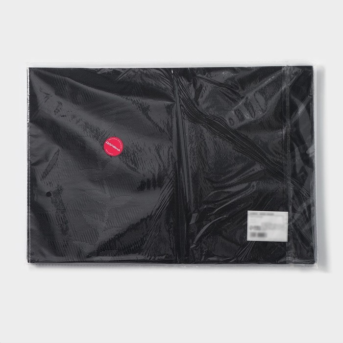 Салфетка сервировочная на стол Доляна &laquo;Росток&raquo;, 45&times;30 см, черная